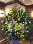 Mixed Flower Arrangement - Deluxe CODE 2196